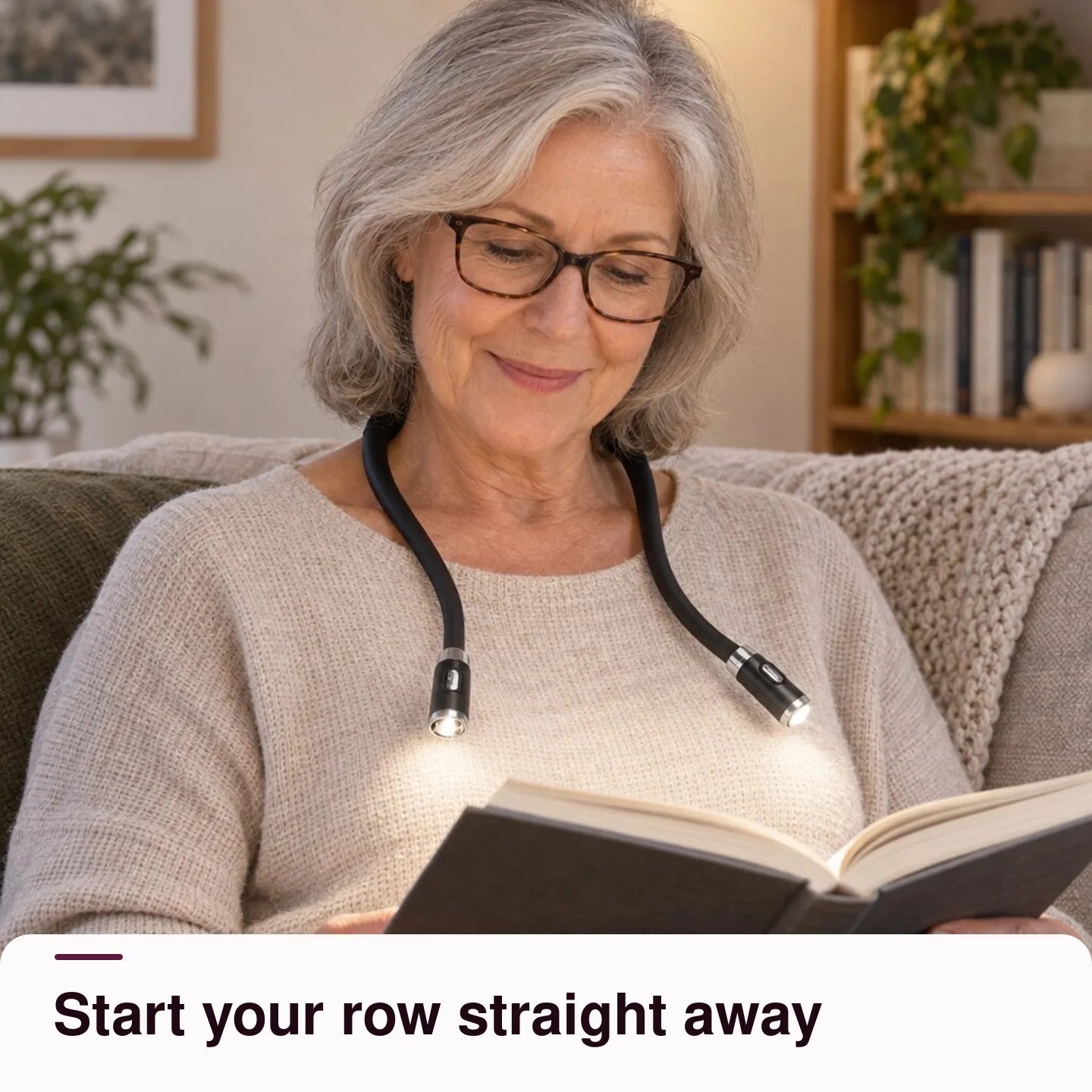 Nest&Thread™ CraftGlow Knitting Light