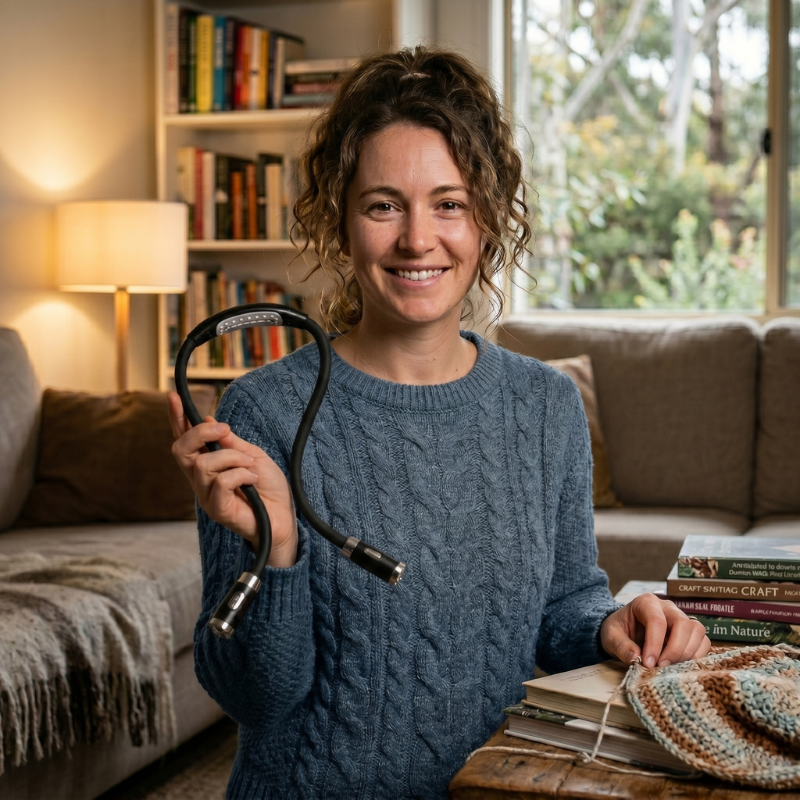 Nest&Thread™ CraftGlow Knitting Light