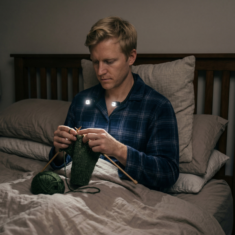 Nest&Thread™ CraftGlow Knitting Light