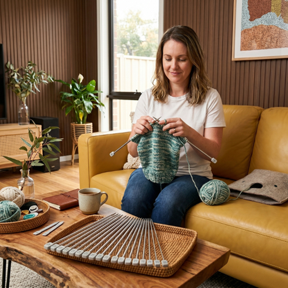 Nest&Thread™ Pro Crafter Knitting Needle Set